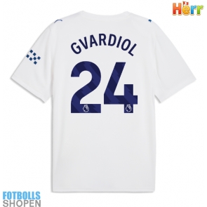 Billiga Manchester City Josko Gvardiol #24 Tredjeställ 2026-27 Kortärmad